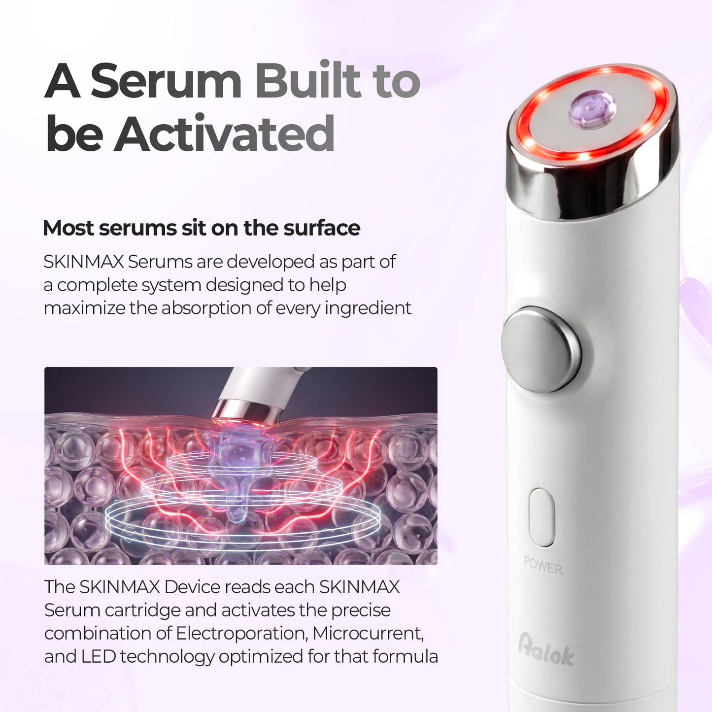 Aalok 03 Rejuvenating Elasticity SKINMAX Serum: PDRN, Collagen, EGF – For Firming and Resilience