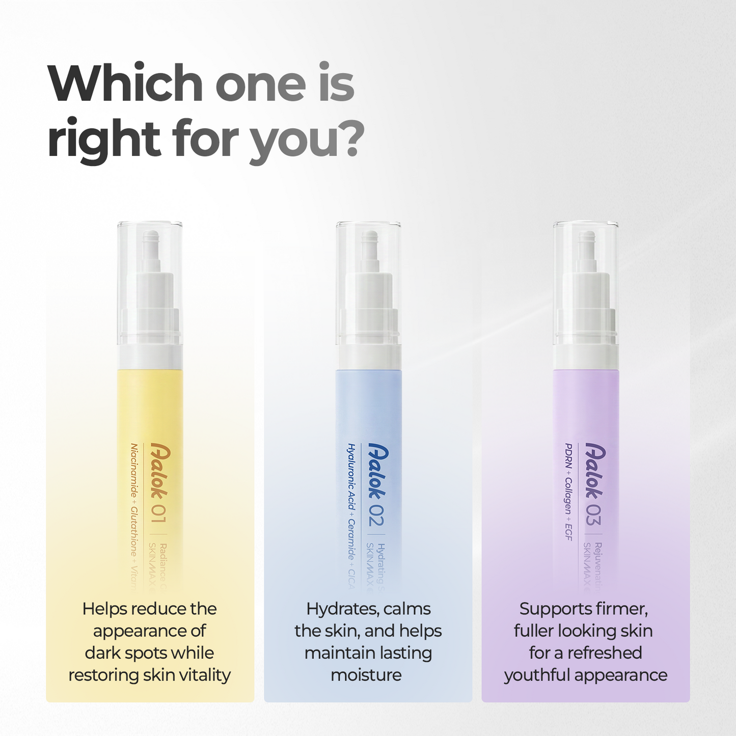 Aalok SKINMAX Facial Device and 01 Radiance Glow SKINMAX Serum Set: Niacinamide, Glutathione, Vitamin C  –  For Brightening and Uneven Tone