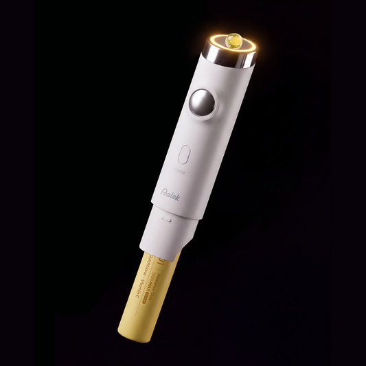 Aalok SKINMAX Facial Device and 01 Radiance Glow SKINMAX Serum Set: Niacinamide, Glutathione, Vitamin C  –  For Brightening and Uneven Tone